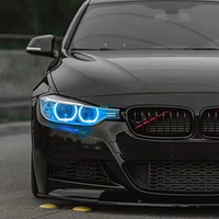 Module LED DRL JY pour BMW Série 3 F30/F31/F35 2016-2019, haute qualité, 6000K, jaune et blanc, bicolore, nouveau kit de mise à niveau, phare F30