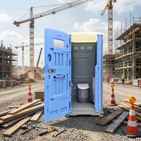 Toilettes mobiles portables d'usine chinoise avec station de lavage des mains, haute qualité à bas prix, service après-vente complet