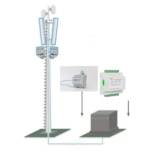 Basis-Sender-Empfänger-Station angewandter Stromverbrauch Daten Logger Energieüberwachungsgeräte 48 VDC