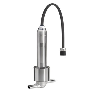 Vanne d'arrêt pneumatique multi-ports pour barbe à queue de cheval 50725D6034501RS237C en acier inoxydable 316 avec raccordement FNP-T x FNP-T - Product Image 2