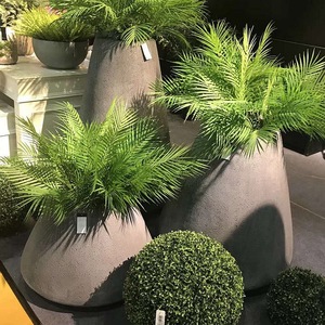 Planta Artificial <span class=keywords><strong>de</strong></span> Hoja <span class=keywords><strong>de</strong></span> Palma, Decoración <span class=keywords><strong>de</strong></span> Jardín Exterior, Bonsái, Helecho, Estilo Tortuga, Planta Artificial para Bodas y Despedidas <span class=keywords><strong>de</strong></span> Soltera - Product Image 4