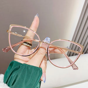 إطار نظارات على شكل عين القطة بإطار نظارات كمبيوتر للبيع بالجملة نظارات فوتوكروميك يمكن تخصيصها - Product Image 2