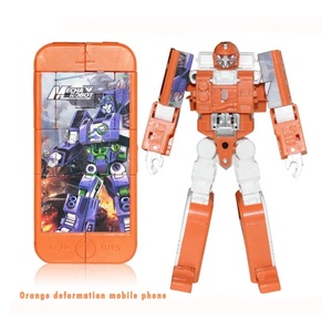Đồ Chơi <span class=keywords><strong>Robot</strong></span> Biến Hình Máy Câu Chuyện Chiếu Sáng Đa Năng Điện Thoại Di Động Đồ Chơi Biến Hình Điện Thoại Di Động Bằng Nhựa Cho Bé Trai 5 Đến 7 Tuổi - Product Image 6