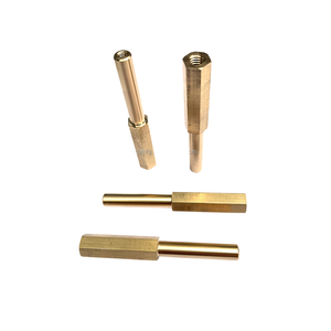 บริการงานกลึงกัดซีเอ็นซี ทองเหลือง บรอนซ์ สแตนเลส แบบ OEM ความแม่นยำสูง - Product Image 3