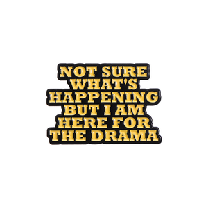 Broche en émail personnalisée avec citations de philosophie de vie, broches introverties par nature, extroverties par sélection, badge de revers, bijoux cadeau - Product Image 1