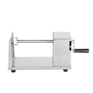 High Quality Potato Tower Machine / Manual Spiral Carrot Tornado Cutter / Spiral Potato Slicer