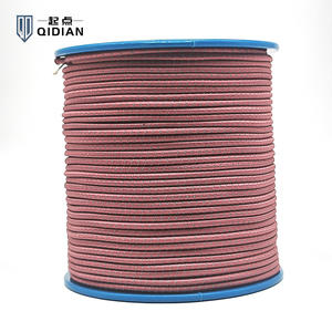 Cordon de choc élastique marron personnalisé réglable 2mm 3mm 4mm 5mm Latex Polyester réflexion cordon personnalisé serrures à bascule cordon élastique - Product Image 3