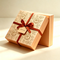 Boîte cadeau en chocolat de luxe, boîte en carton rigide, nouveau produit, fournisseur, boîte à chocolat personnalisée pour truffes, pralines et bonbons