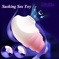 Saugvibrator Erotikspielzeug Muschel-förmiger G-Punkt Klitoris-Masturbator mit 10 Saug- und Vibrationsmodi für Frauen Brustwarzen Klitoris
