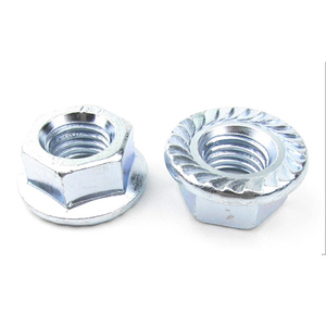 Titan thép không gỉ M4 M6 M8 M10 M12 M14 Hex mặt bích <span class=keywords><strong>Nut</strong></span> thép carbon nhúng nóng mạ mặt bích <span class=keywords><strong>Nut</strong></span> M10 x 1.5 - Product Image 3