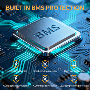 Konektor Daya Pengisi Daya Baterai Forklift 2-pole Arus Tinggi 48V 350Ah Baterai Lithium Kapasitas Tinggi Waktu Kerja Lama - Product Image 5