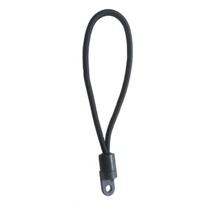 Câble élastique en acier de 4 mm avec boucle fixe simple de 10 cm pour usage extérieur - Product Image 3