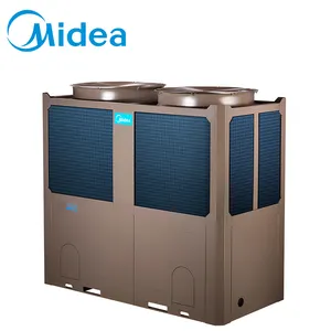 MideaACモータータイプ35Kw空冷スーパーシリーズモジュラーチラー工業用空冷コンディショニングチラー食料品店用