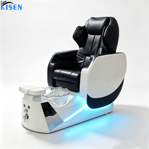 KISEN Fauteuil de pédicure électrique de luxe moderne sans plomberie pour salon de beauté, avec fonction de massage et spa pour les pieds, ensemble de pédicure - Product Image 3