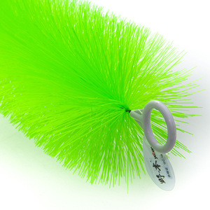 Vente directe usine – Grande brosse à poils naturels pour aquarium, bassin à carpes koï, filtre de fond, matériau de filtration en acier inoxydable - Product Image 1