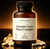 JAYHOO OEM Private Label Maca Plus 7500mg Capsules végétaliennes |   Soutien à l'équilibre hormonal et stimulant énergétique |   Non-OGM 120g 120 Capsules