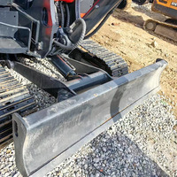 Mini-excavatrice sur chenilles hydraulique Kubota 165 d'occasion à bas prix en gros, 6,5 tonnes, chargeuse-pelleteuse 165 en stock