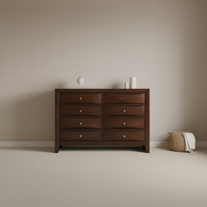 Commode Marilla Glory Furniture à 6 tiroirs en bois massif, meuble de rangement traditionnel pour chambre à coucher - Product Image 2