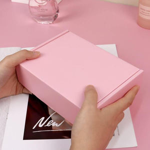 Caja de Embalaje de Cartón Corrugado de Papel Kraft con Logotipo Personalizado, Caja de Almacenamiento Pequeña Reciclable para Cosméticos y Zapatos - Product Image 6