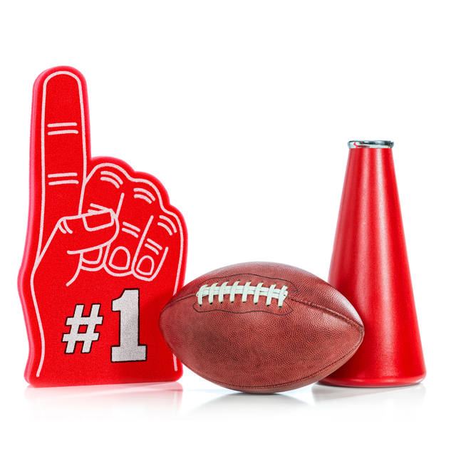 Sports Event Foam Finger-Professional Sponge Hand with Team Logo Printing Lightweight & Durable Eco-Friendly for Fans & Sponsors