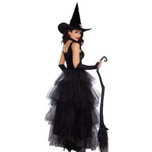 Déguisement de vampire en velours bon marché unisexe Halloween adulte moment magique en polyester - Product Image 4