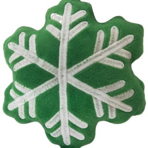 Jouet en <span class=keywords><strong>peluche</strong></span> Super doux, Durable, <span class=keywords><strong>indestructible</strong></span>, couineur pour chien, mignon, créatif, petit flocon de neige artificiel, poupée en <span class=keywords><strong>peluche</strong></span> - Product Image 1