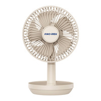 2024 LED étudiant ventilateur de bureau lampe de bureau cadeau USB ventilateur de Table OEM Mini ventilateurs