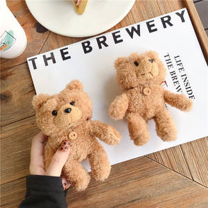 Offre Spéciale 3D ÉLÉGANT dessin animé en peluche Cas pour Airpod <span class=keywords><strong>pro</strong></span> ours mignon Moelleux Chien housse pour AirPod - Product Image 2