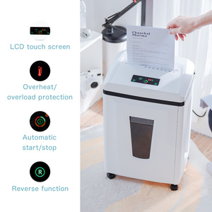 1x6mm Giấy Shredder Hướng dẫn sử dụng 23L Mức độ bảo mật P-6 <span class=keywords><strong>Micro</strong></span> cắt giấy Clip CD cao bí mật được áp dụng cho các văn phòng chính phủ - Product Image 5