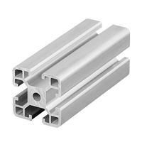 Sistema de marco de extrusión 4040 T Slot 40x40mm, perfiles de aluminio 6063, aluminio Industrial, es un catálogo de aleación