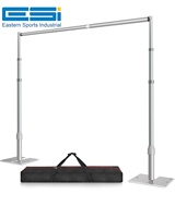 Kit de drapage de plafond pour mariage ESI Canopy, système de tuyaux et de rideaux, structure de support de rideau réglable