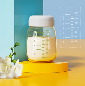 Botella de almacenamiento de leche <span class=keywords><strong>materna</strong></span> YOUHA con tapa 210ml PPSU congelador de <span class=keywords><strong>lactancia</strong></span> contenedor de almacenamiento portátil alimentación de bebé reutilizable 2 piezas - Product Image 6