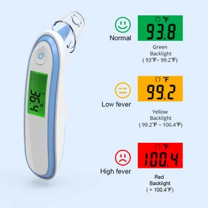 Amerika sertifikası ateş tıbbi taşınabilir Mini ev termometreler bebek kızılötesi dijital termometre çocuk