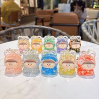 Mignonne dame sac breloques voiture porte-clés porte-clés breloque labubu sac breloques bricolage accessoires pour les filles en gros