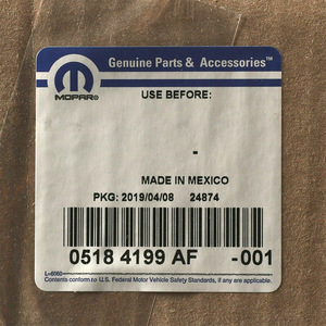 ท่อร่วมไอดี 5184199AF สำหรับ Dodge Chrysler Jeep Ram พลาสติก MOPAR อะไหล่ทดแทน - Product Image 5