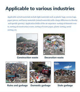 Full Set Landfill Cured Waste Sorting System Trommel Screen Air Magnetic Separator Waste Recycling <b>Processing</b> Plant - Product Image 6