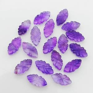 Pierre précieuse sculptée marquise améthyste naturelle 16x8.5mm pierre fantaisie en vrac couleur jaune pour la fabrication de bijoux et la guérison des cristaux - Product Image 2
