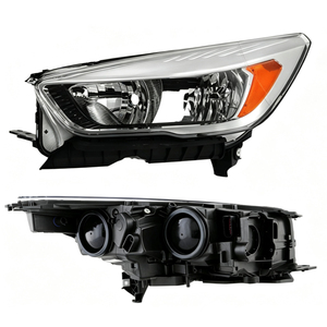 Gruppo Faro OEM GJ5Z13008P Alogeno con Alloggiamento Cromato Lato Guida con Lampadina per Ford Escape 2017-2019 - Product Image 1