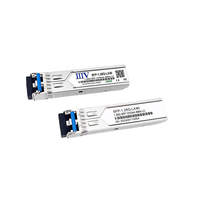 Módulo SFP de 1.25G, Transceptor Óptico Monomodo, Largo Alcance de 40KM, 1310nm, Interfaz LC Dúplex, Equipo de Fibra Óptica 4G Wi-Fi 3G