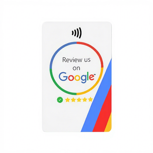 Le téléphone mobile NFC détecte les cartes de commentaires sur les réseaux sociaux, les cartes de visite électroniques RFID NTAG213, les cartes de commentaires Google créatives. - Product Image 2