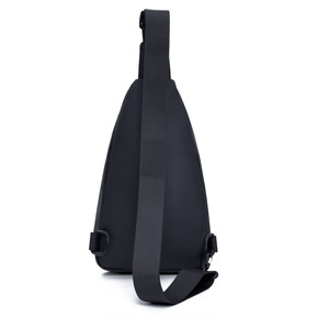 Men's Crossbody Bag Oxford Cloth Water Resistant Large Capacity Everyday Use Gray Black Green Blue Solid Color - Product Image 3