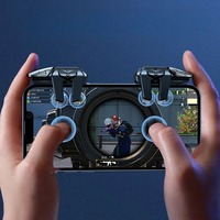 El Gatillo para Juegos Móviles G21 es un Control Ergonómico Retráctil con Botones Auxiliares y Botones Mecánicos para Juegos Móviles