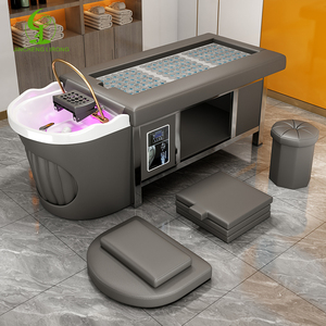 JINCHENG <strong>Massage</strong> Table Head SPA Shampoo Bed Salon Furniture Multifunction Beauty Salon Salon Spa Chinese - Product Image 5