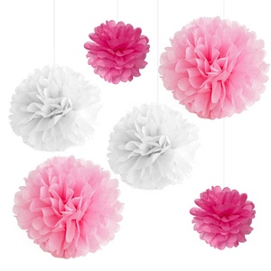 Kit de Fiesta de Cumpleaños Rosa EASTTERN, Decoración Infantil con Globos de Papel Resistentes, Guirnaldas, <span class=keywords><strong>Corazones</strong></span> Brillantes y Adornos para Pastel, Precio de Fábrica - Product Image 4