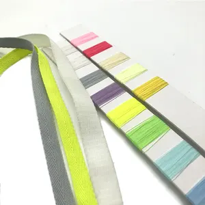 Outdoor Anti UV High Tenacity Polyester Narrow Fabric Textile Strap Webbing Glow In The Dark Webbing Tape Strip
