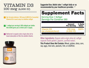 OEM Private Label Vegan supporto immunitario e ossa e denti <span class=keywords><strong>capsule</strong></span> morbide integrano i morsi Halal muscoli sani 5000iu vitamina D3 Softgels - Product Image 2