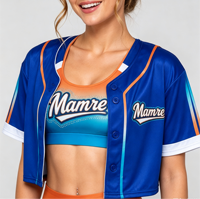 Uniforme de cheerleading personnalisé pour femmes, vêtements d'entraînement de cheerleading, maillot de baseball, crop top, ensemble de shorts avec strass