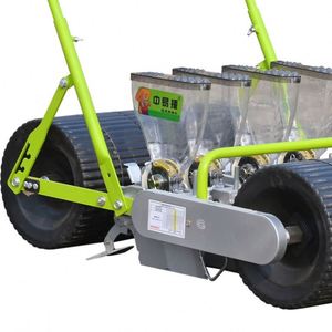 Piccola mano manuale Push 4 fila di aglio piantatrice di semi vegetali macchina per le vendite - Product Image 5