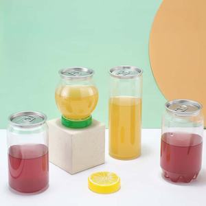 Lata de Plástico PET Esmerilada Premium de 500 ml con Acabado Mate y Tapa de Aluminio para Bebidas y Jugos de Alta Gama - Product Image 2