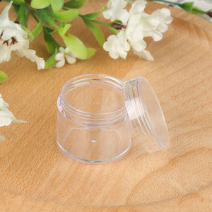 Penjualan Yang Baik Plastik Kosmetik Jar Cream Jar Bening Kosong Cream Jar - Product Image 5